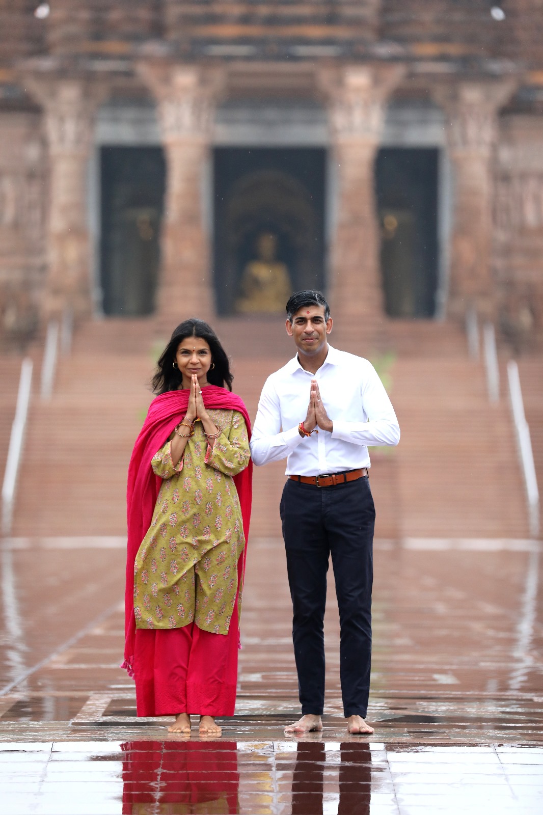 PM Sunak and Akshta 